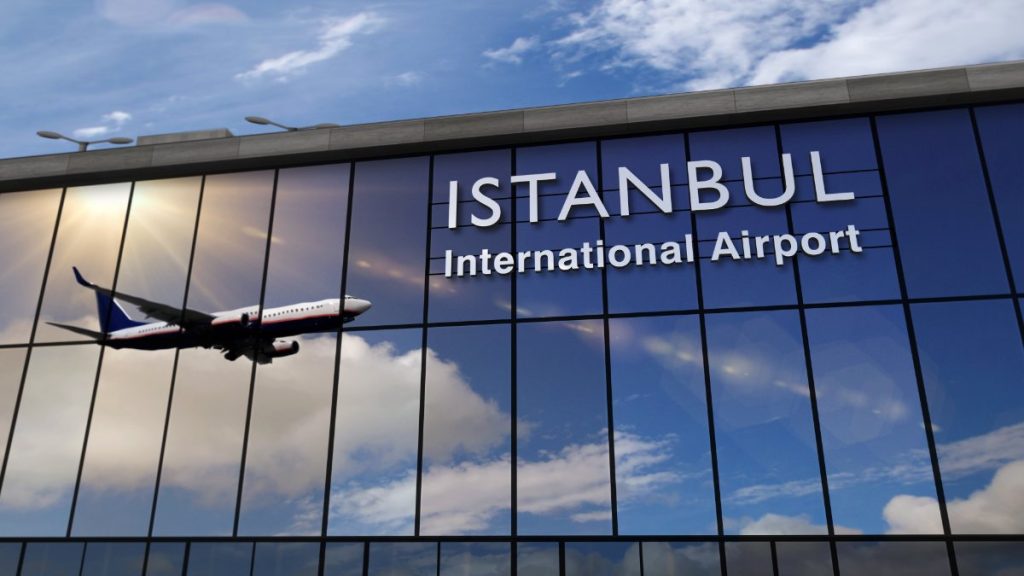 Flyplassen i Istanbul, Tyrkia