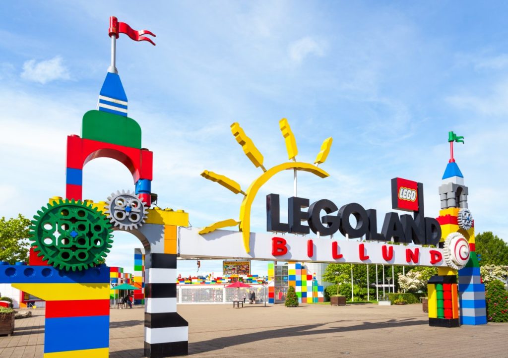 Inngangen til Legoland, Billund