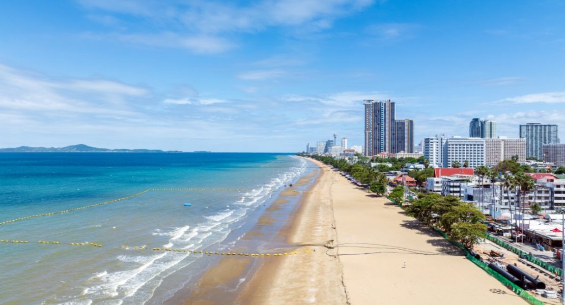 Pattaya strand, Thailand