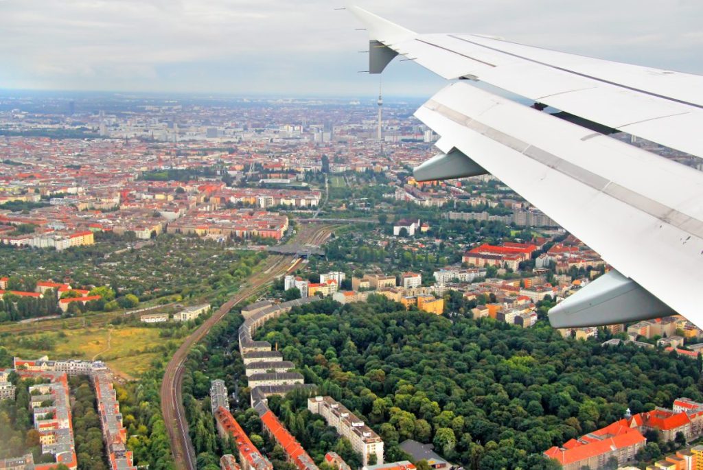Fly over Berlin