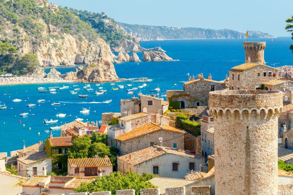Tossa de Mar, Costa Brava, Spania